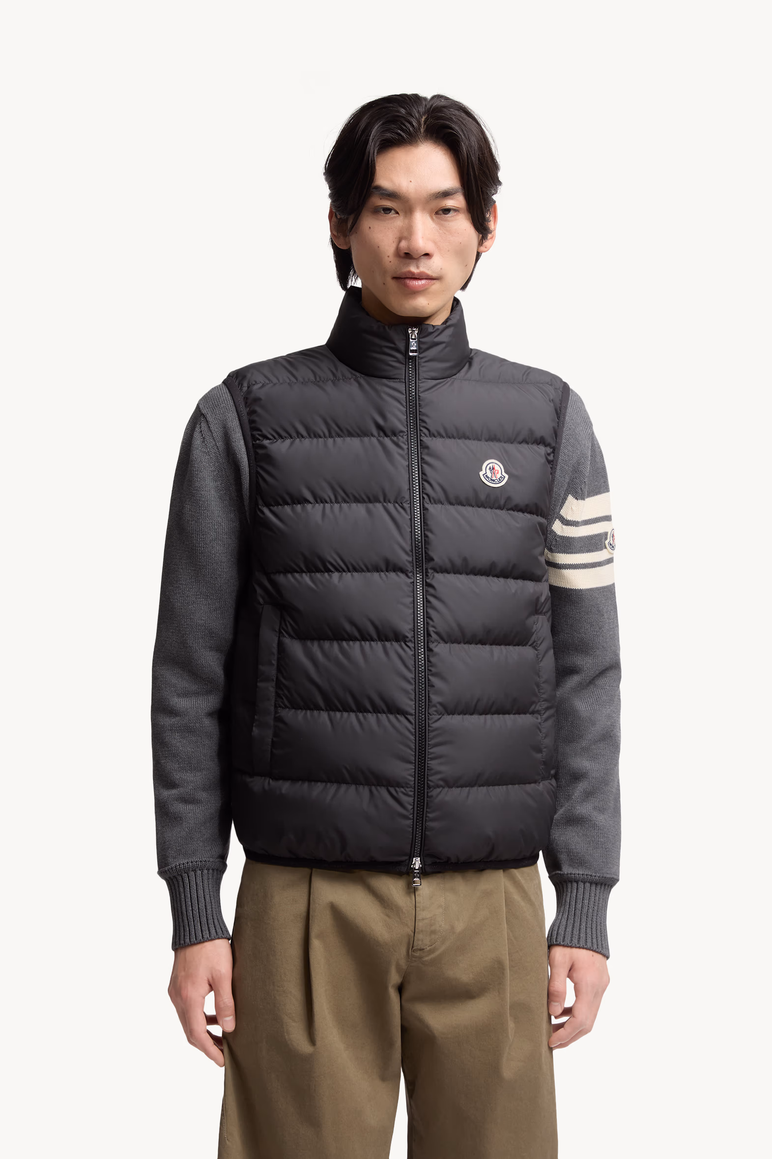 Contrin Down Vest Men Black Moncler 3
